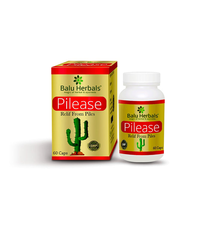 Show details for Balu Herbals Pilease capsules - 30 Caps Picture of Balu Herbals Pilease capsules - 30 Caps