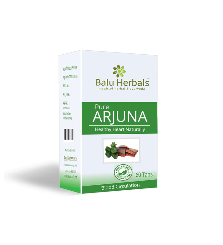 Picture of Balu Herbals Arjuna - 60 Tabs