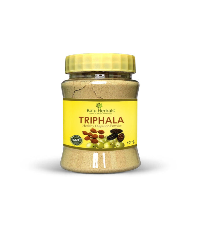 Show details for Balu Herbals Triphala Powder - 100 GM Picture of Balu Herbals Triphala Powder - 100 GM