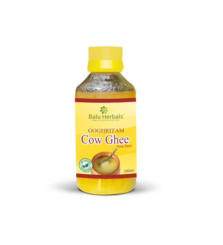 Show details for Balu Herbals Cow Ghee - 100 ML Picture of Balu Herbals Cow Ghee - 100 ML