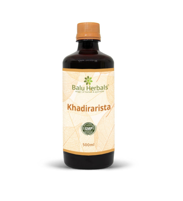 Picture of Balu Herbals Khadirarista - 500 ML