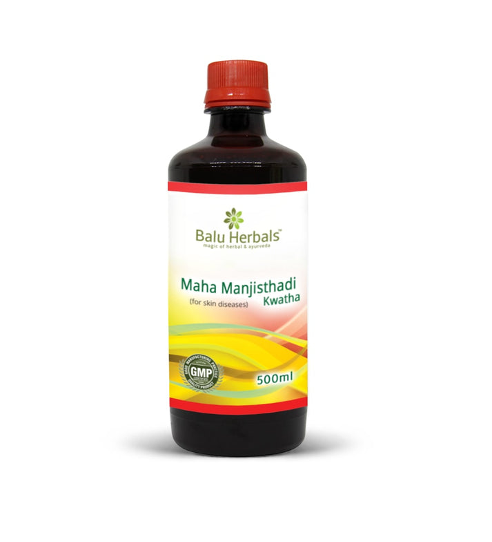 Show details for Balu Herbals Maha Manjistadi Khada - 500 ML Picture of Balu Herbals Maha Manjistadi Khada - 500 ML