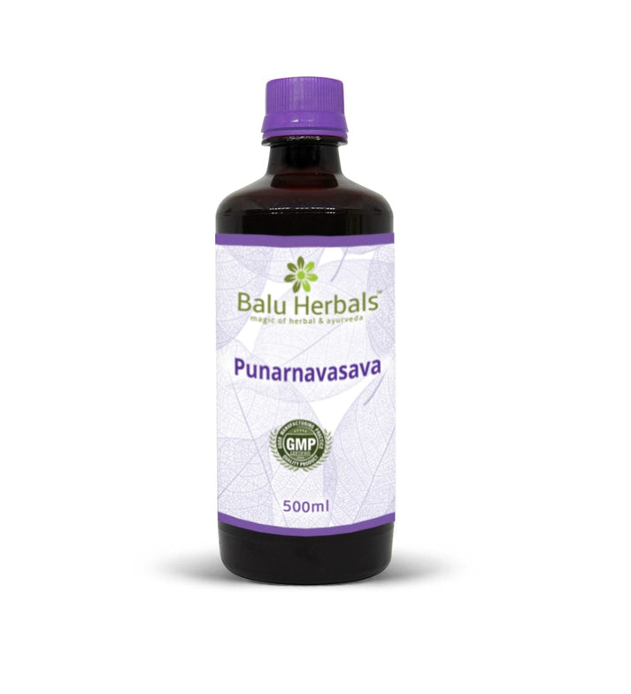 Picture of Balu Herbals Punarnavasava - 500 ML