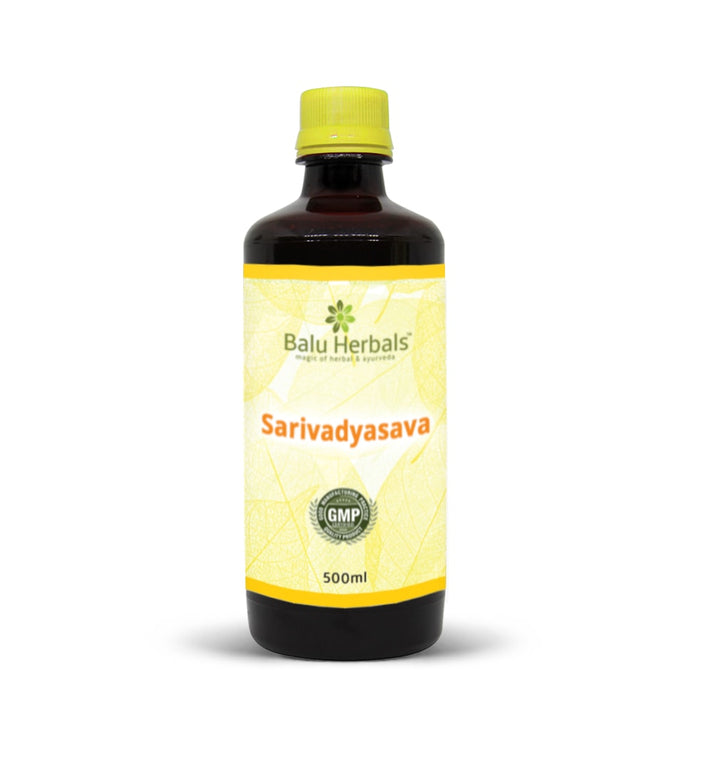 Picture of Balu Herbals Sarivadyasava - 500 ML