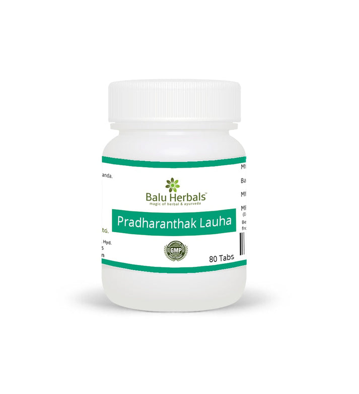 Show details for Balu Herbals Pradharanthak Lauha - 80 Tabs Picture of Balu Herbals Pradharanthak Lauha - 80 Tabs