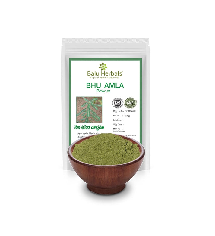 Picture of Balu Herbals Bhu Amla Powder - 100 GM