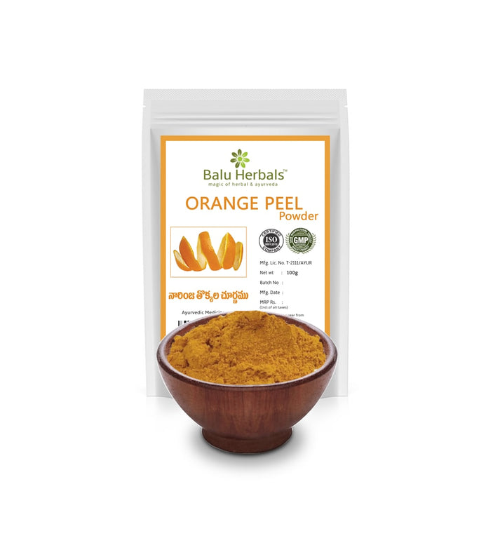 Picture of Balu Herbals Orange Peel Powder - 100 GM