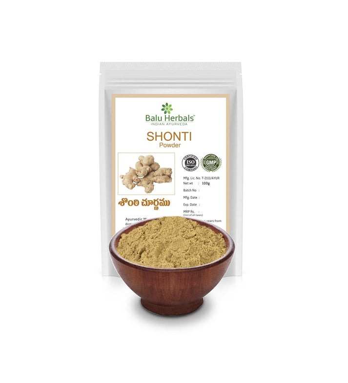 Show details for Balu Herbals Shonti Powder - 100 GM Picture of Balu Herbals Shonti Powder - 100 GM
