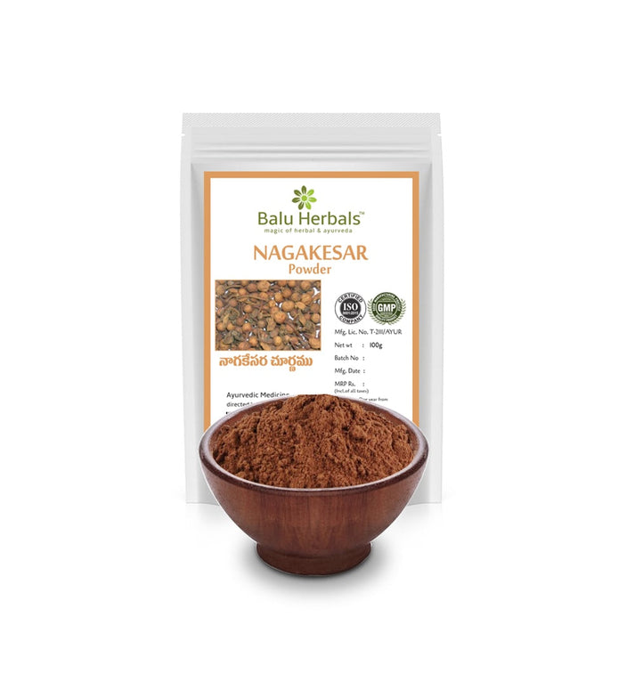 Show details for Balu Herbals Nagkesar Powder- 100 GM Picture of Balu Herbals Nagkesar Powder- 100 GM