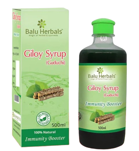 Picture of Balu Herbals Giloy (Guduchi) Syrup - 500 ML