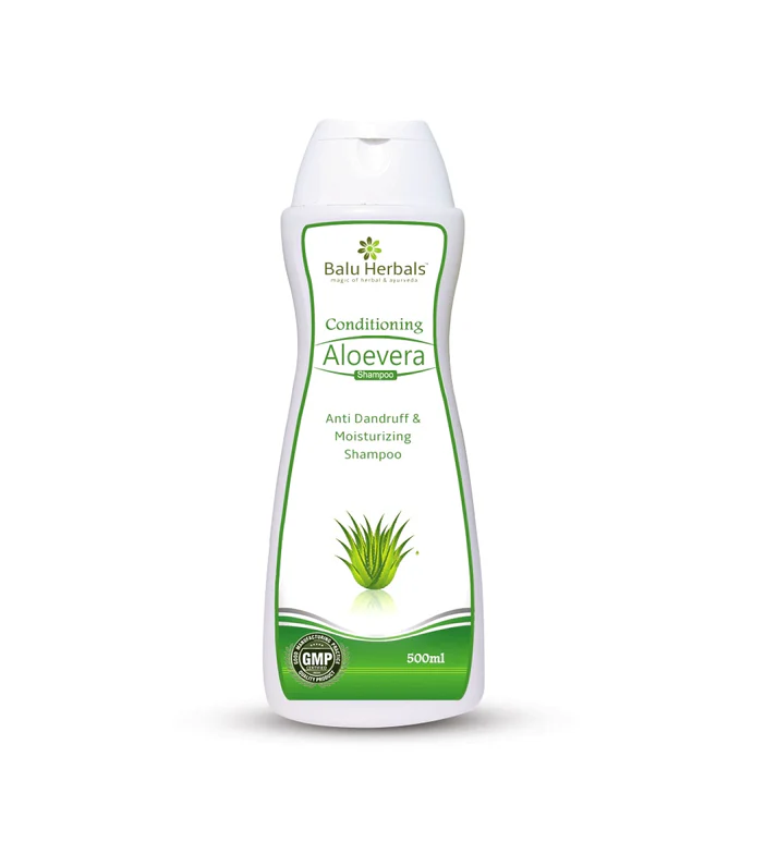 Show details for Balu Herbals Aloevera Shampoo - 500 ML Picture of Balu Herbals Aloevera Shampoo - 500 ML