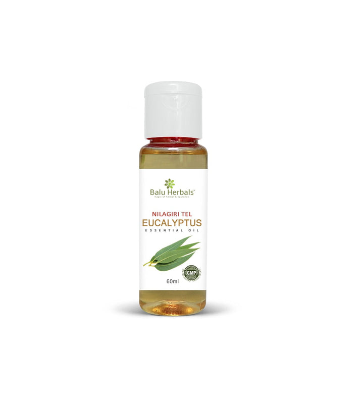 Show details for Balu Herbals Eucalyptus Oil (Nilagiri Thailam) - 60 ML Picture of Balu Herbals Eucalyptus Oil (Nilagiri Thailam) - 60 ML