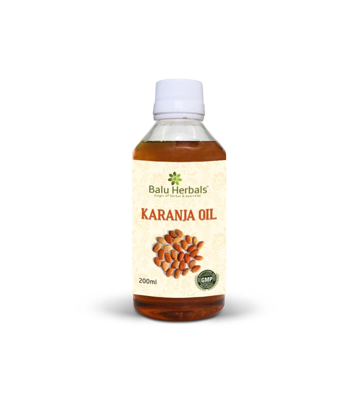 Show details for Balu Herbals Karanja Oil - 200 ML Picture of Balu Herbals Karanja Oil - 200 ML