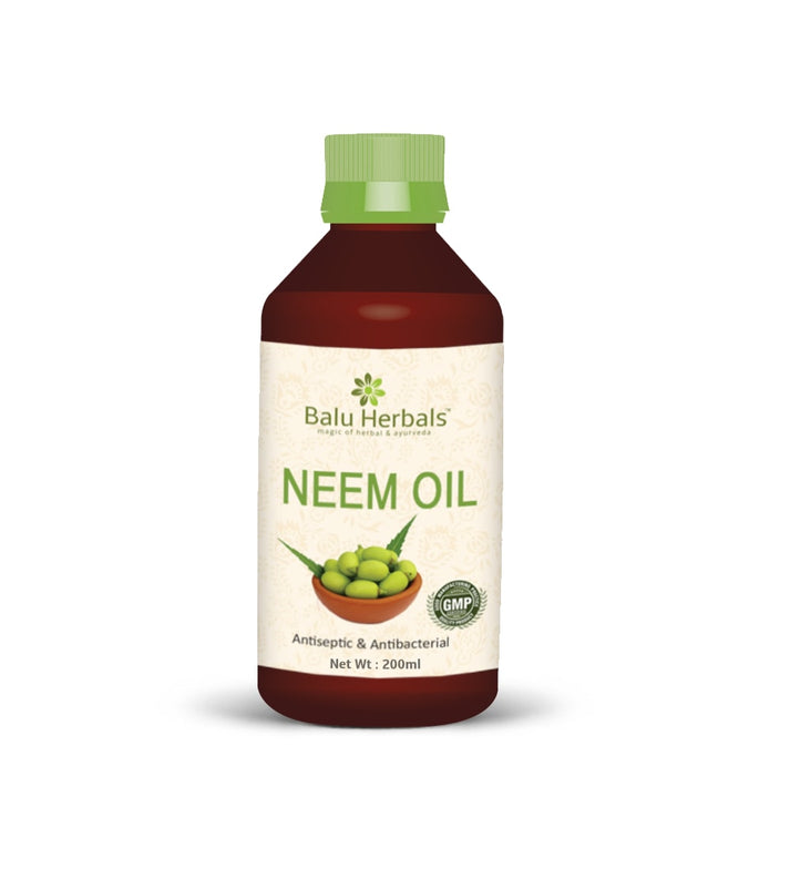 Picture of Balu Herbals Neem (Vepa) Oil - 200 ML