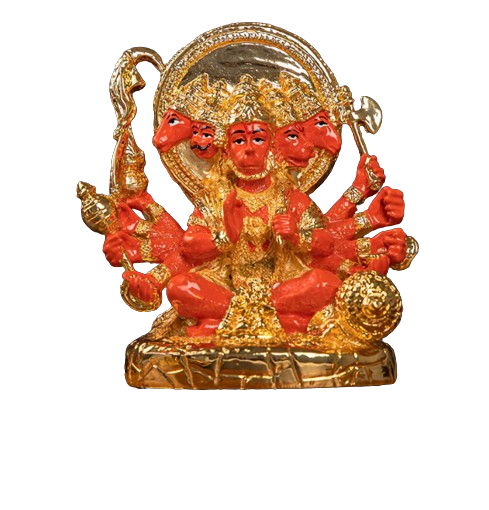 Show details for Svastika Panchmukhi Hanuman Statue - 5 Inches Picture of Svastika Panchmukhi Hanuman Statue - 5 Inches
