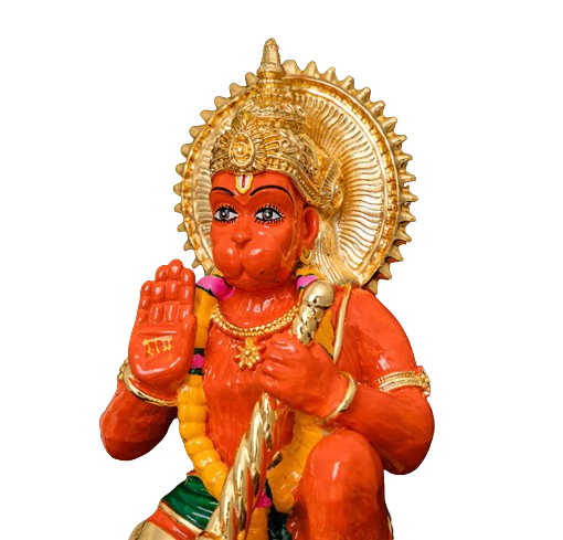 Show details for Svastika Sinduri Hanuman Murti - 3.5 Inches Picture of Svastika Sinduri Hanuman Murti - 3.5 Inches
