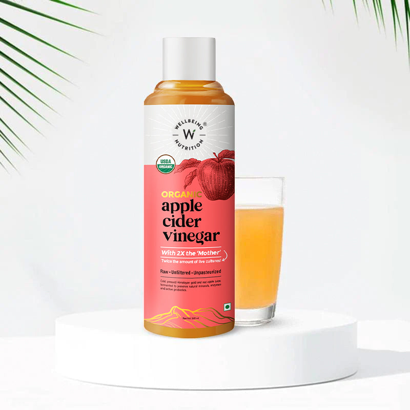 Show details for Wellbeing Nutrition Organic Apple Cider Vinegar - 500 ML Picture of Wellbeing Nutrition Organic Apple Cider Vinegar - 500 ML