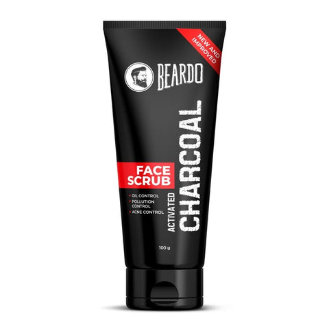 Picture of Beardo Activated Charcoal Face Scrub - 100 GM