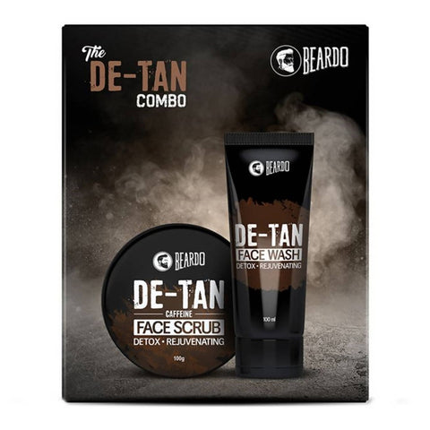 Picture of Beardo De-Tan Face Wash And De-Tan Face Scrub Combo Gift Box