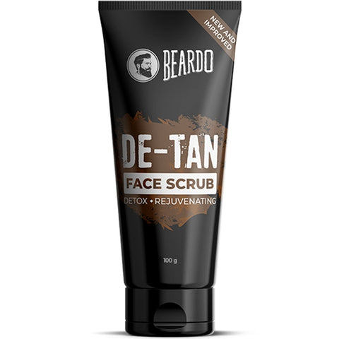 Show details for Beardo De-Tan Caffeine Face Scrub - 100 GM Picture of Beardo De-Tan Caffeine Face Scrub - 100 GM