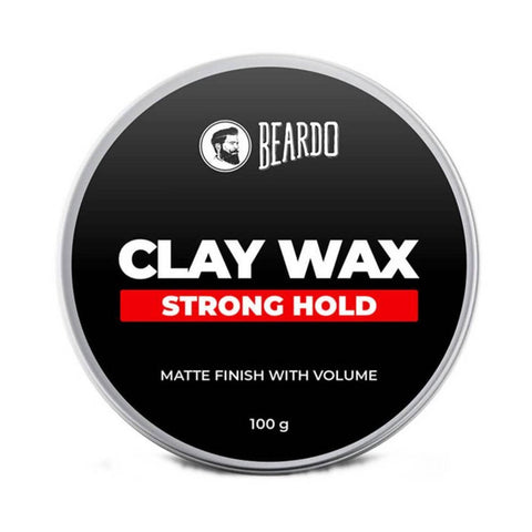 Show details for Beardo Hair Clay Wax - Strong Hold - 100 GM Picture of Beardo Hair Clay Wax - Strong Hold - 100 GM