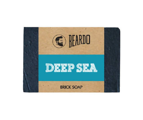 Picture of Beardo Deep Sea Brick Soap - 125 GM