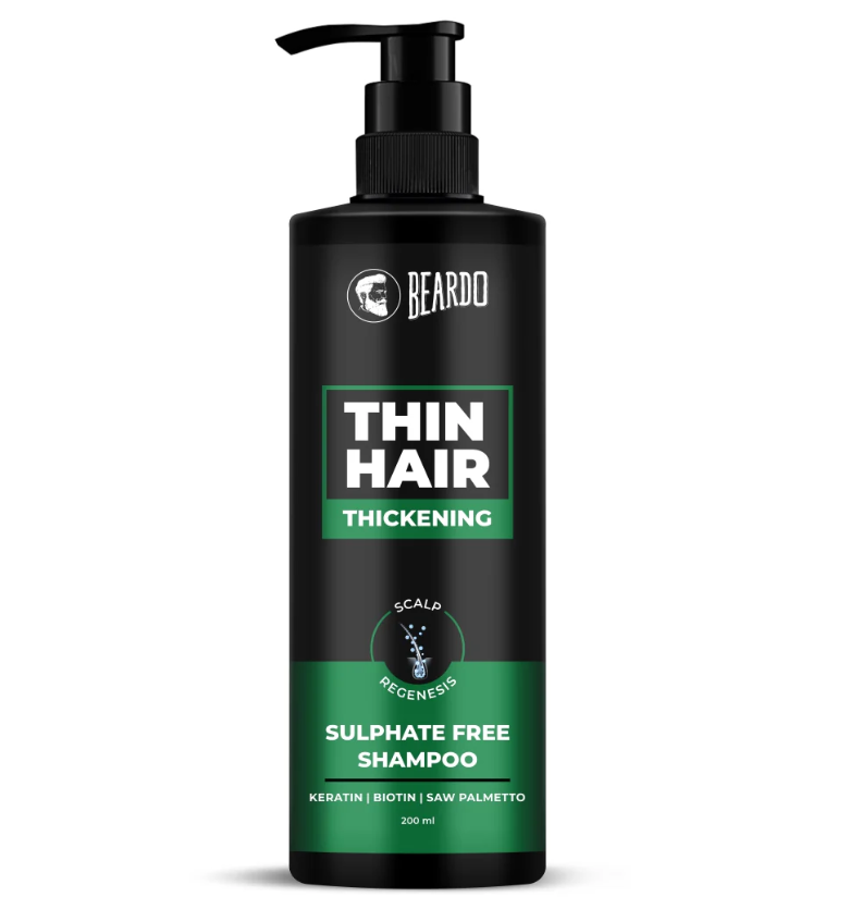 Show details for Beardo Hair Thickening Sulphate Free Shampoo - 200 ML Picture of Beardo Hair Thickening Sulphate Free Shampoo - 200 ML