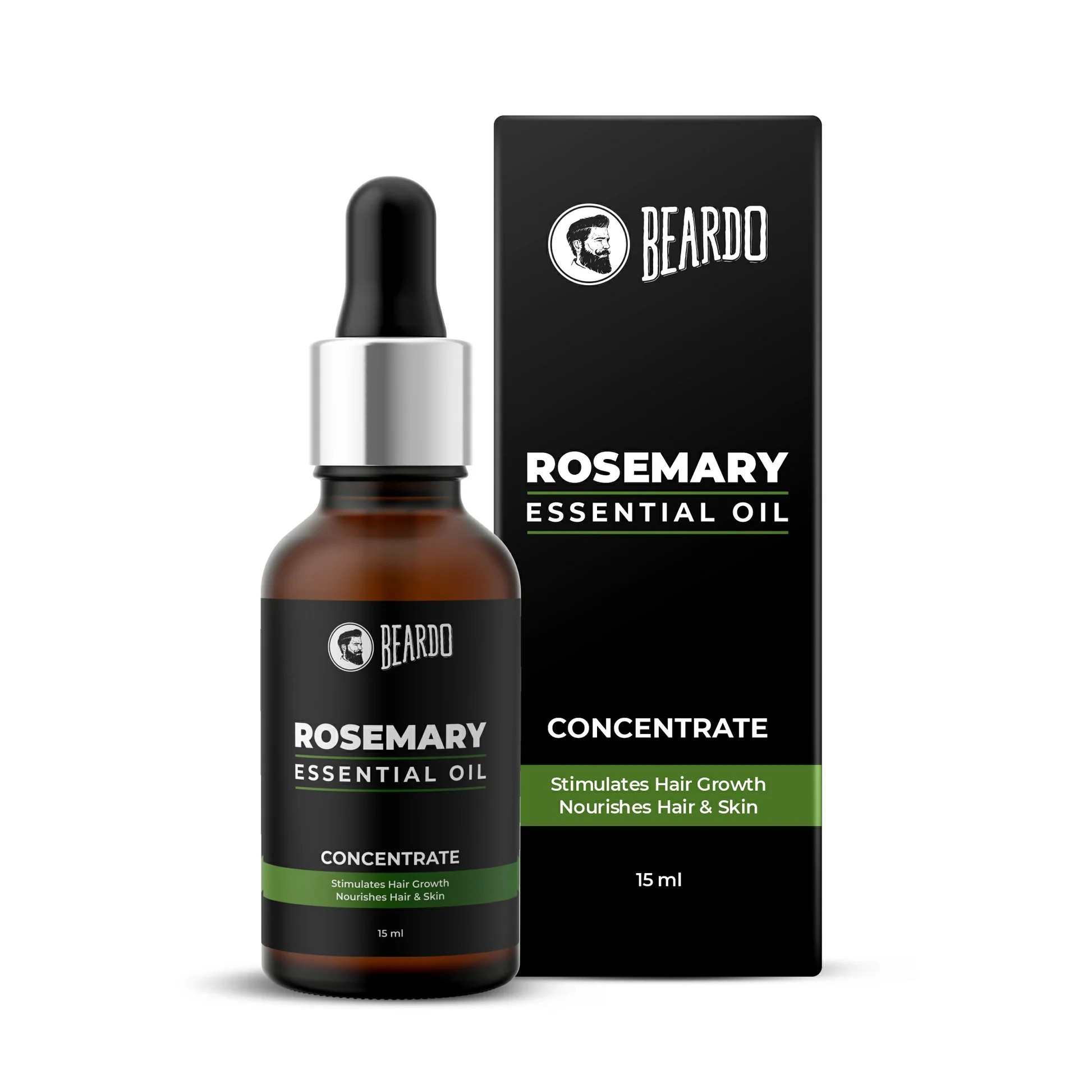 Show details for Beardo Rosemary Essential Oil - 15 ML Picture of Beardo Rosemary Essential Oil - 15 ML