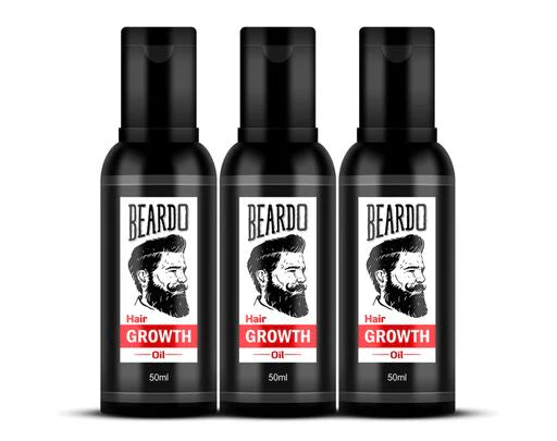 Picture of Beardo Beard & Hair Growth Oil - 50 ML - Pack of 3