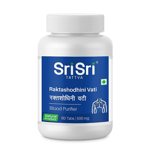 Show details for Sri Sri Tattva Raktashodhini Vati - 60 Tabs Picture of Sri Sri Tattva Raktashodhini Vati - 60 Tabs