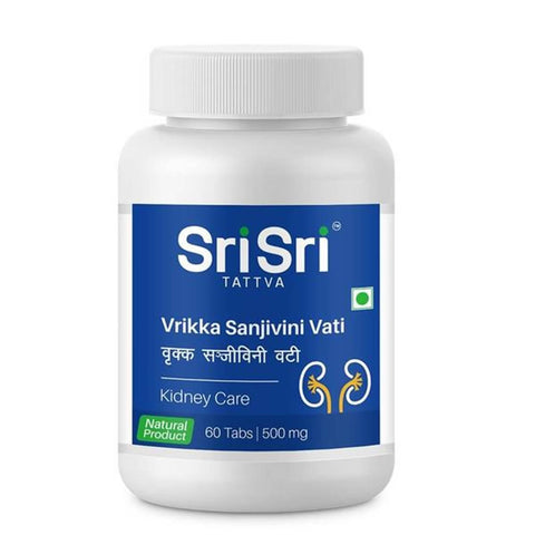 Show details for Sri Sri Tattva Vrikka Sanjivini Vati - 60 Tabs Picture of Sri Sri Tattva Vrikka Sanjivini Vati - 60 Tabs