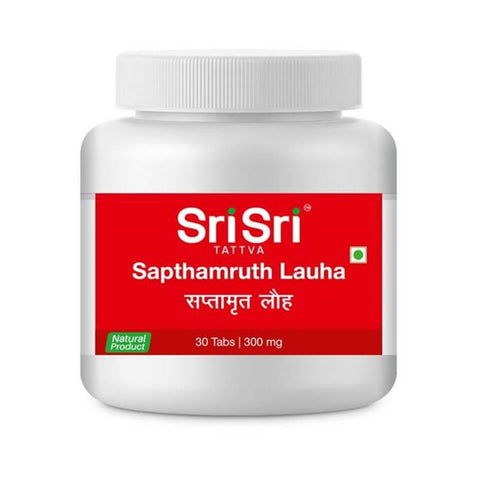 Show details for Sri Sri Tattva Sapthamruth Lauha - 60 Tabs Picture of Sri Sri Tattva Sapthamruth Lauha - 60 Tabs