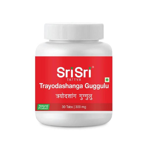 Show details for Sri Sri Tattva Trayodashanga Guggulu - 30 Tabs Picture of Sri Sri Tattva Trayodashanga Guggulu - 30 Tabs