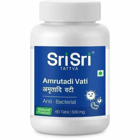 Show details for Sri Sri Tattva Amrutadi Vati - 60 Tabs Picture of Sri Sri Tattva Amrutadi Vati - 60 Tabs