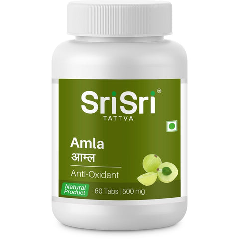 Picture of Sri Sri Tattva Amla Anti Oxidant Tablets - 60 Tabs