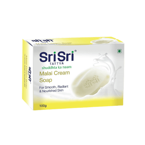 Show details for Sri Sri Tattva Malai Cream Soap - 100 GM Picture of Sri Sri Tattva Malai Cream Soap - 100 GM