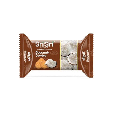 Picture of Sri Sri Tattva Coconut Cookies - 50 GM