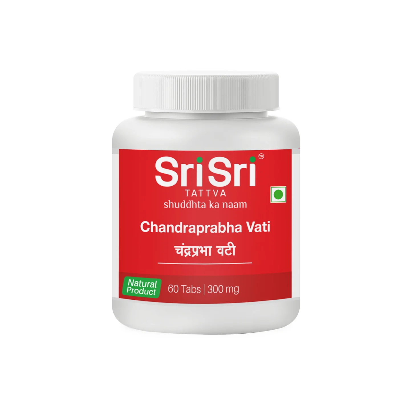 Show details for Sri Sri Tattva Chandraprabha Vati 300 MG - 60 Tabs Picture of Sri Sri Tattva Chandraprabha Vati 300 MG - 60 Tabs