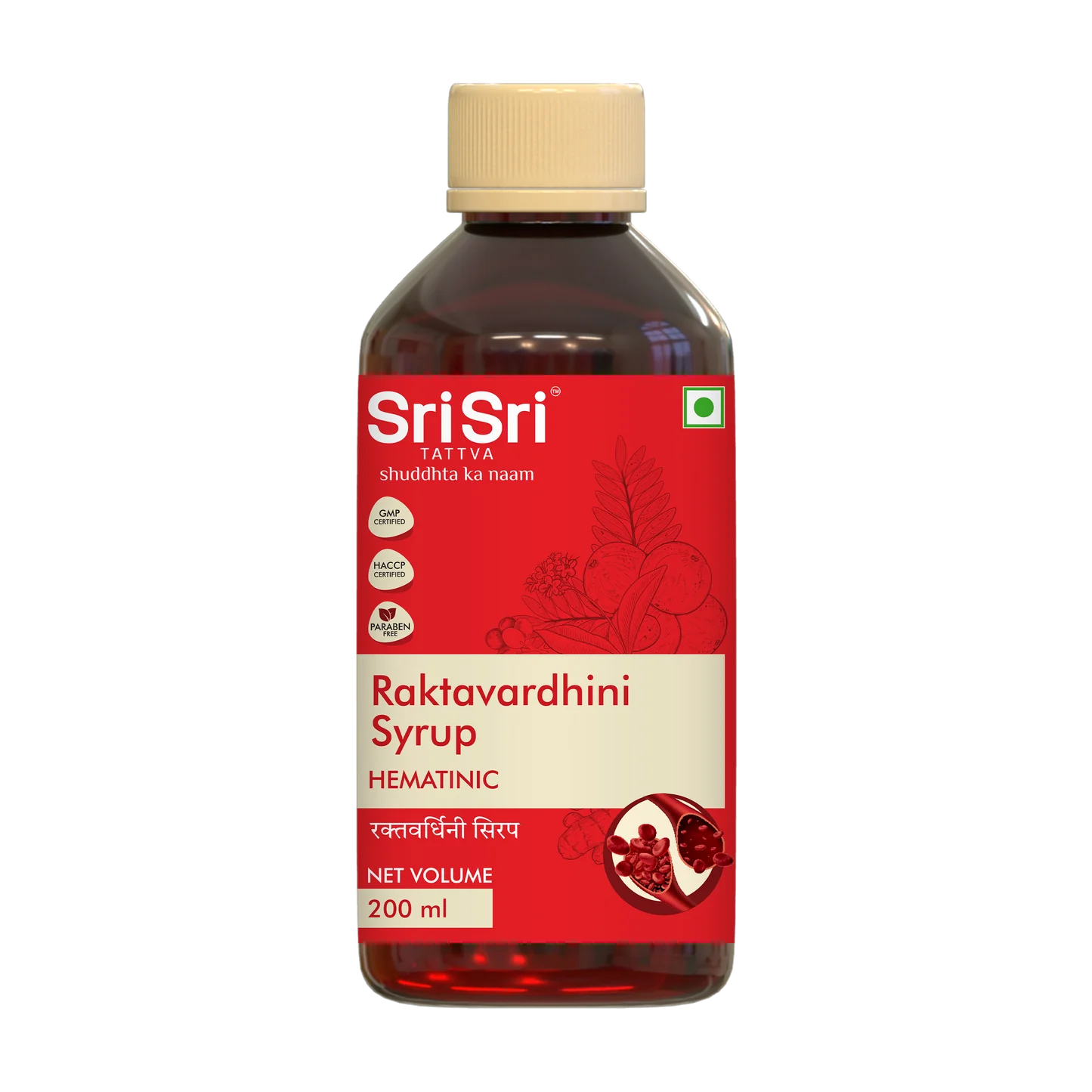 Picture of Sri Sri Tattva Raktavardhini Syrup - 200 ML