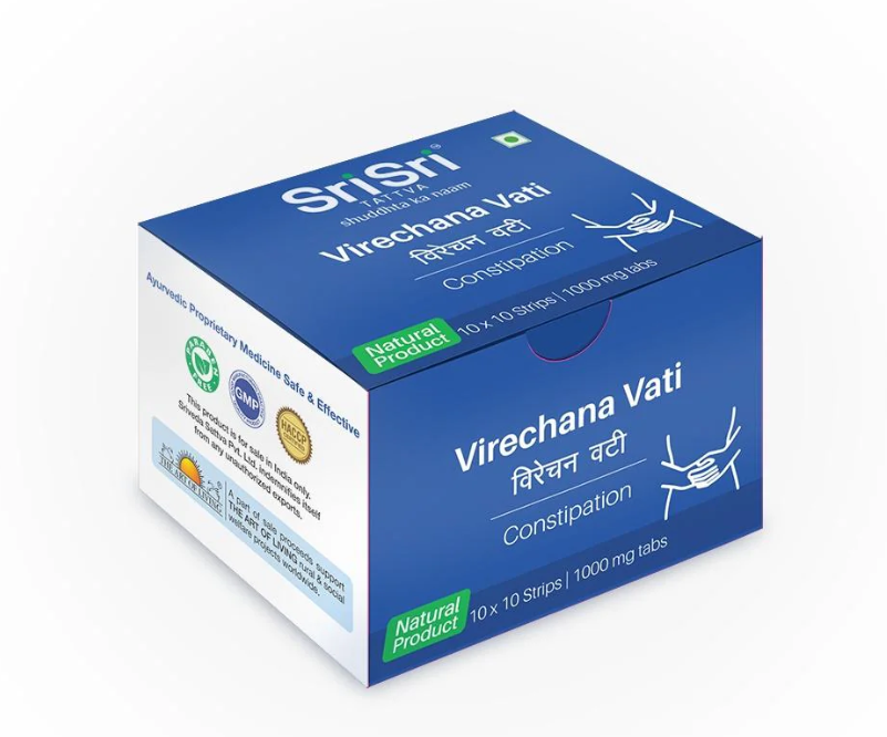 Show details for Sri Sri Tattva Virechana Vati Tablets - 100 Tabs Picture of Sri Sri Tattva Virechana Vati Tablets - 100 Tabs