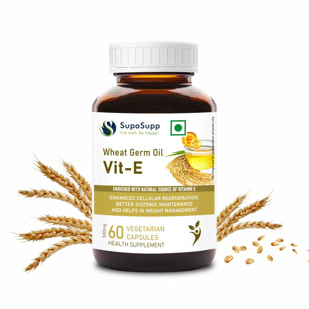Show details for Sri Sri Tattva Supasupp Wheat Germ Oil Capsules - 60 Veg Caps Picture of Sri Sri Tattva Supasupp Wheat Germ Oil Capsules - 60 Veg Caps