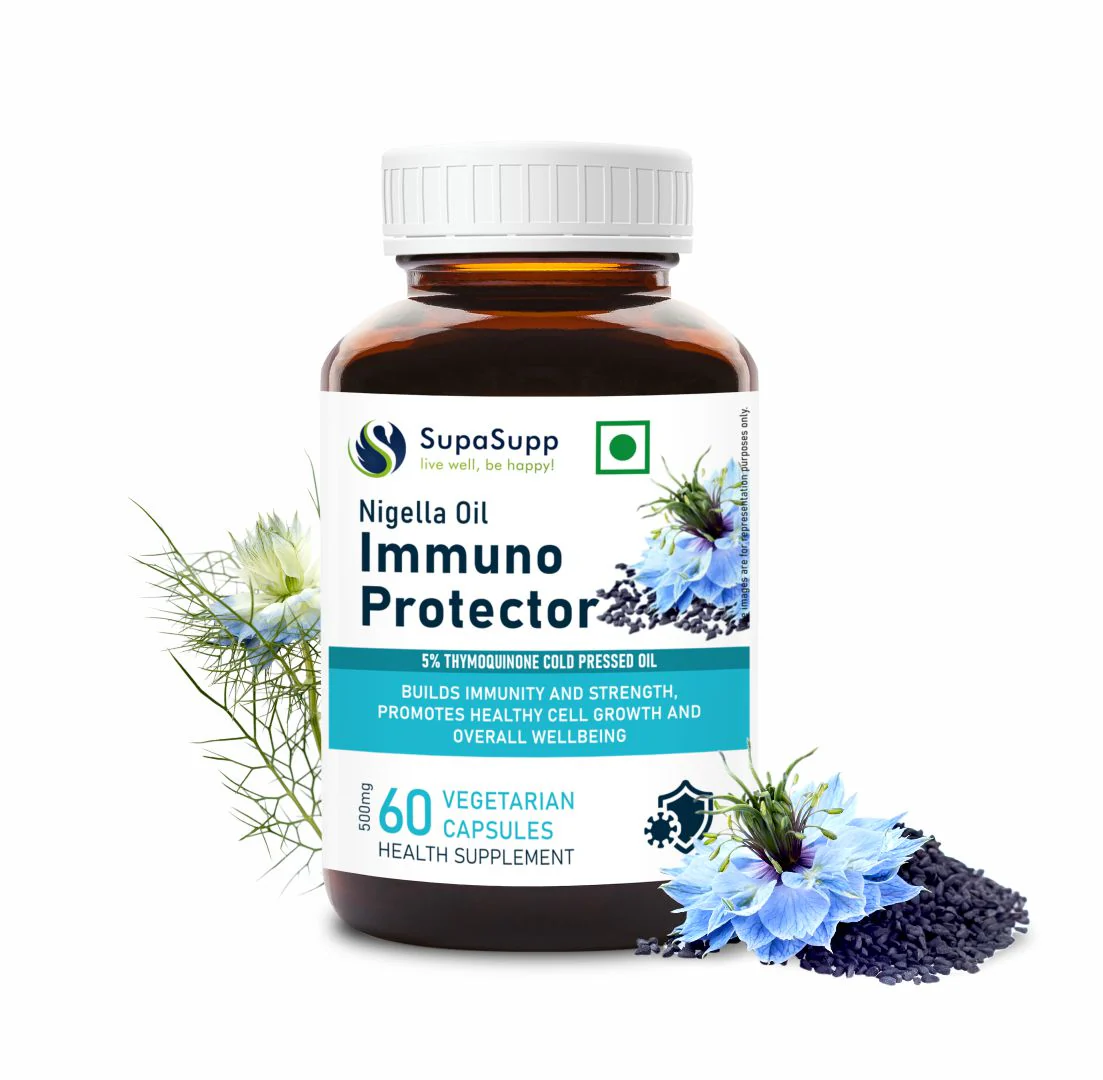 Show details for Sri Sri Tattva Supasupp Nigella Oil Immuno Protector - 60 Veg Capsules Picture of Sri Sri Tattva Supasupp Nigella Oil Immuno Protector - 60 Veg Capsules
