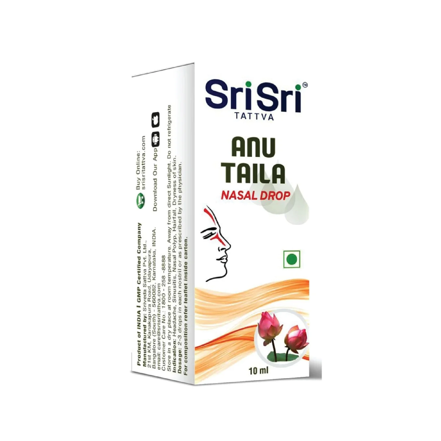 Show details for Sri Sri Tattva Anu Taila - 10 ML Picture of Sri Sri Tattva Anu Taila - 10 ML