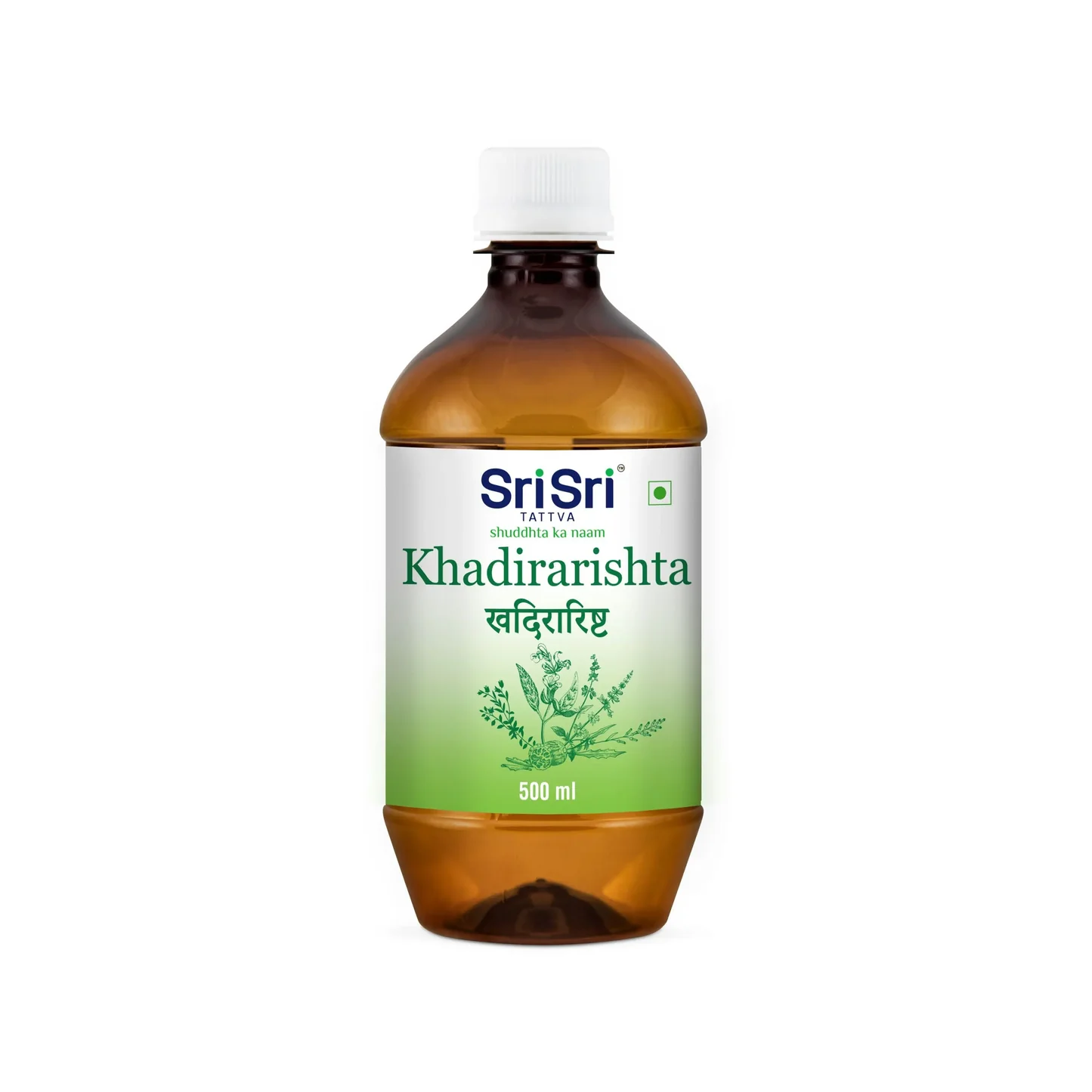 Picture of Sri Sri Tattva Khadirarishta Syrup - 500 ML