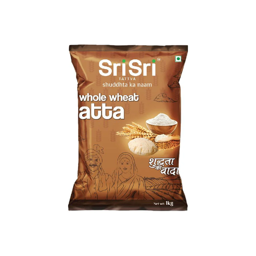 Picture of Sri Sri Tattva Whole Wheat Atta - 1KG