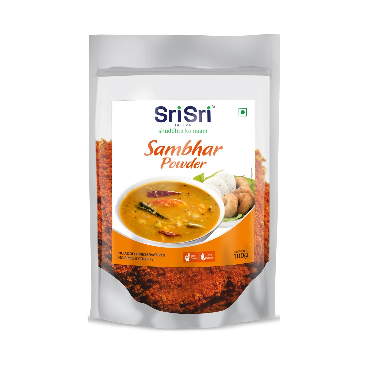 Show details for Sri Sri Tattva Sambar Powder - 100 GM Picture of Sri Sri Tattva Sambar Powder - 100 GM