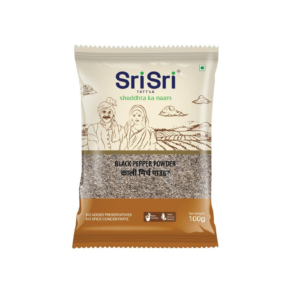 Show details for Sri Sri Tattva Black Pepper Powder - 100 GM Picture of Sri Sri Tattva Black Pepper Powder - 100 GM