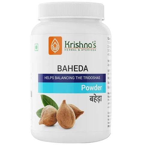 Show details for Krishna's Herbal & Ayurveda Baheda Powder - 100 GM Picture of Krishna's Herbal & Ayurveda Baheda Powder - 100 GM
