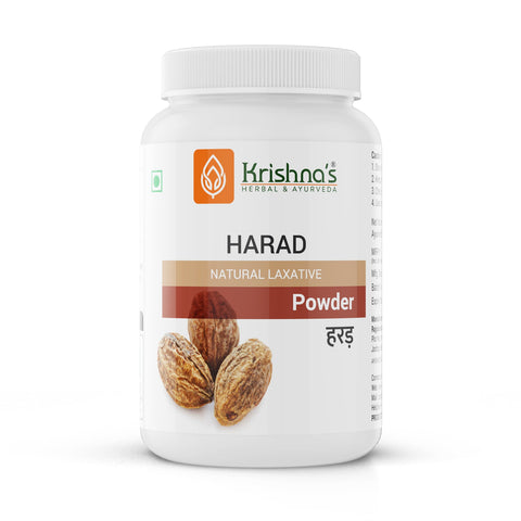 Show details for Krishna's Herbal & Ayurveda Harad Powder - 100 GM Picture of Krishna's Herbal & Ayurveda Harad Powder - 100 GM