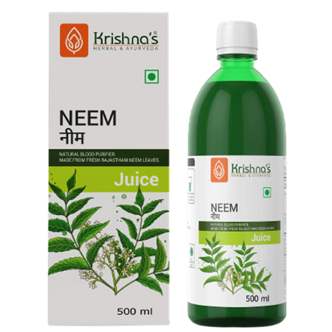 Show details for Krishna's Herbal & Ayurveda Neem Juice - 500 ML Picture of Krishna's Herbal & Ayurveda Neem Juice - 500 ML